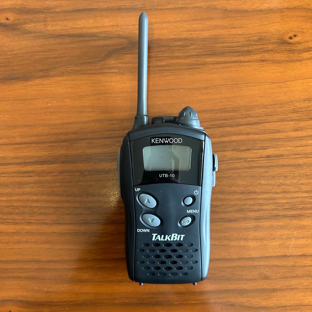 ※最終値下げ【美品】KENWOOD UTB-10 トランシーバー 2台セット