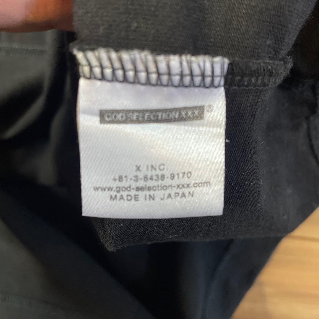 GOD SELECTION XXX ブラック Tシャツ