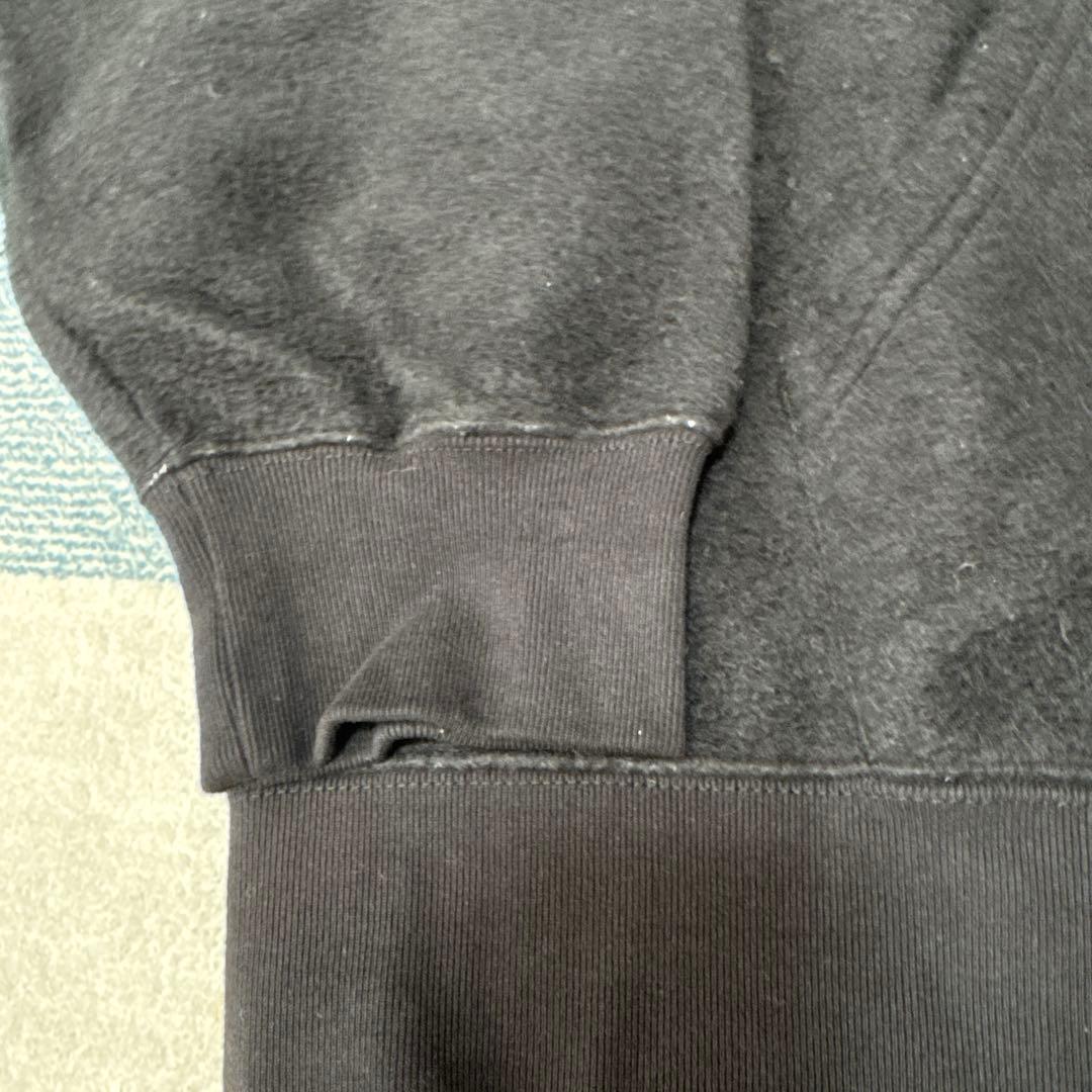 Supreme ブラック フーディ　L