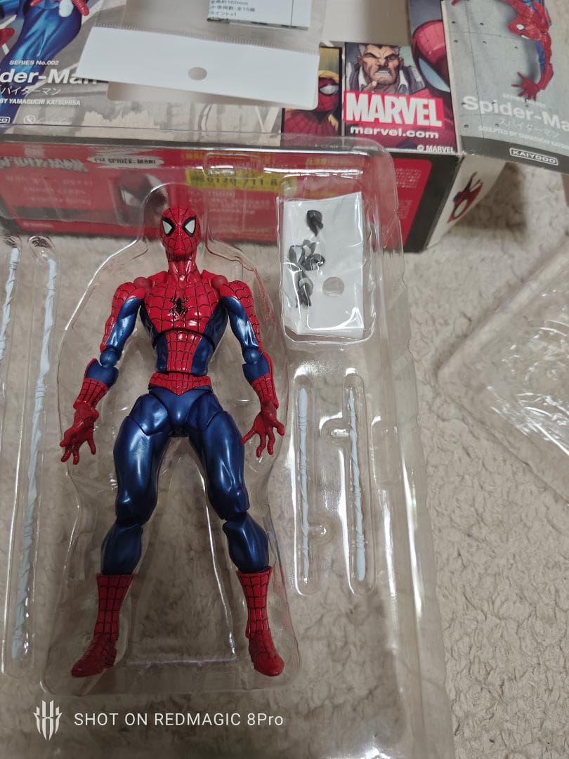 アメコミ Amazing Yamaguchi Spiderman/ Revoltech