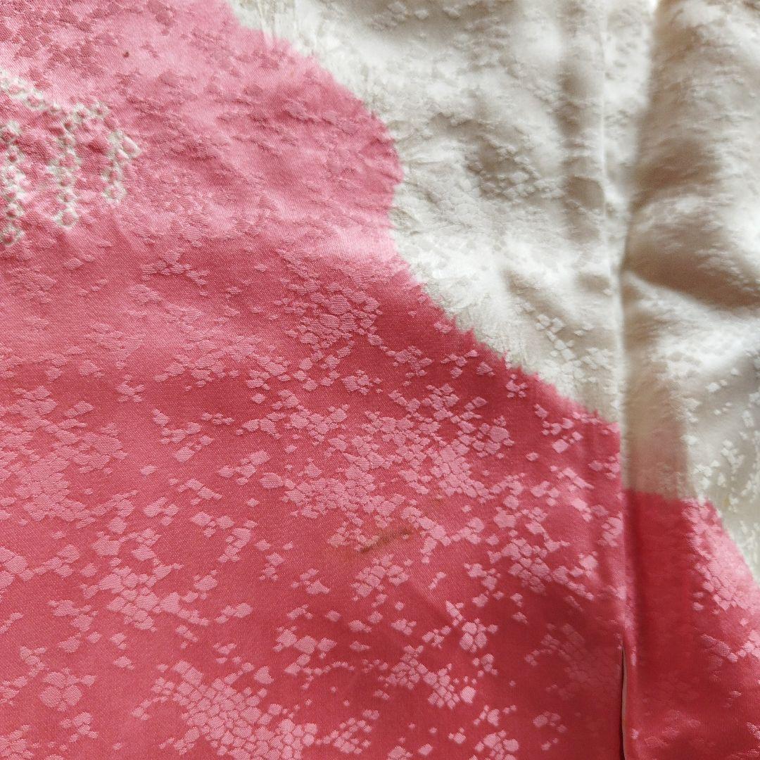 専用　　　訳あり、正絹絞り着物と作り帯