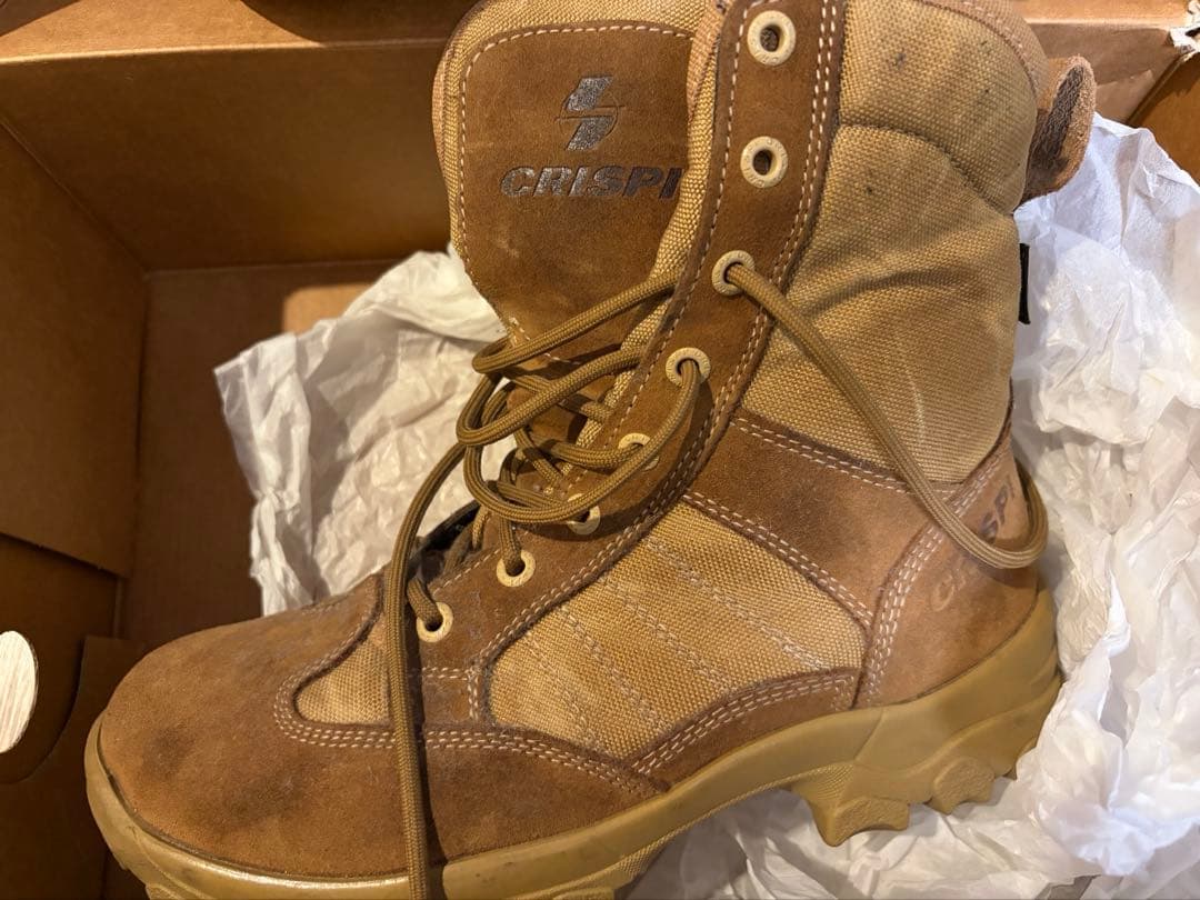 CRISPI SWAT GTX ベージュ ブーツ 25cm