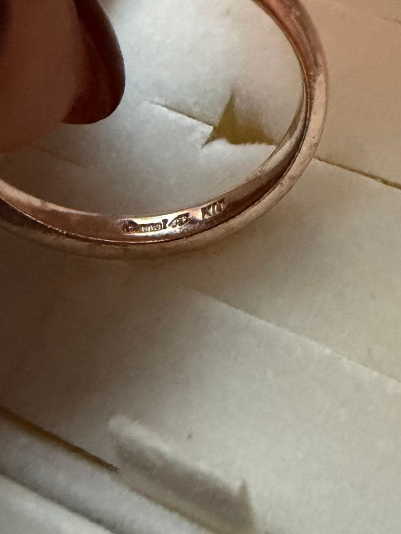 お値下げ中！　canal4℃ K10ピンクゴールド　サイズ9号