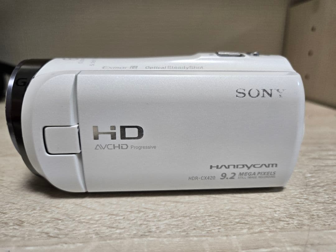 HDR-CX420　 デジタルビデオカメラ　再生ボタン難有り SONY