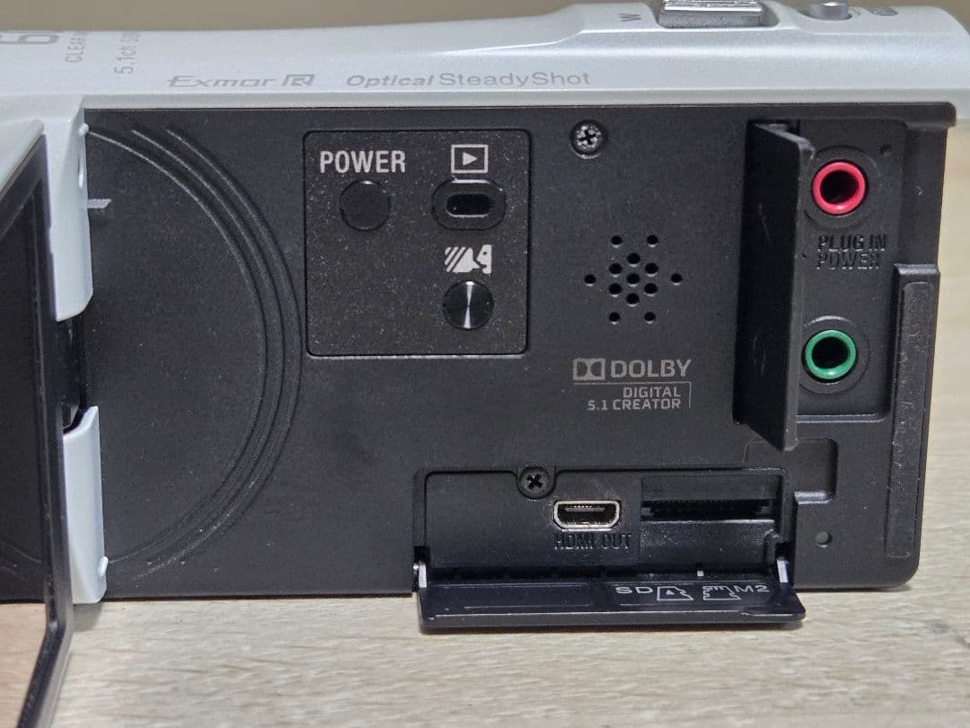 HDR-CX420　 デジタルビデオカメラ　再生ボタン難有り SONY