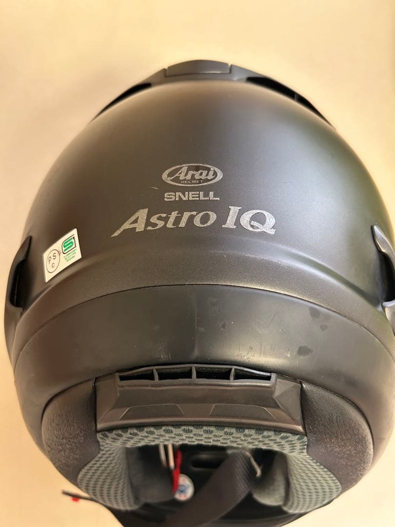 中古Arai Astro IQ アライ アストロIQ ヘルメット マットブラック
