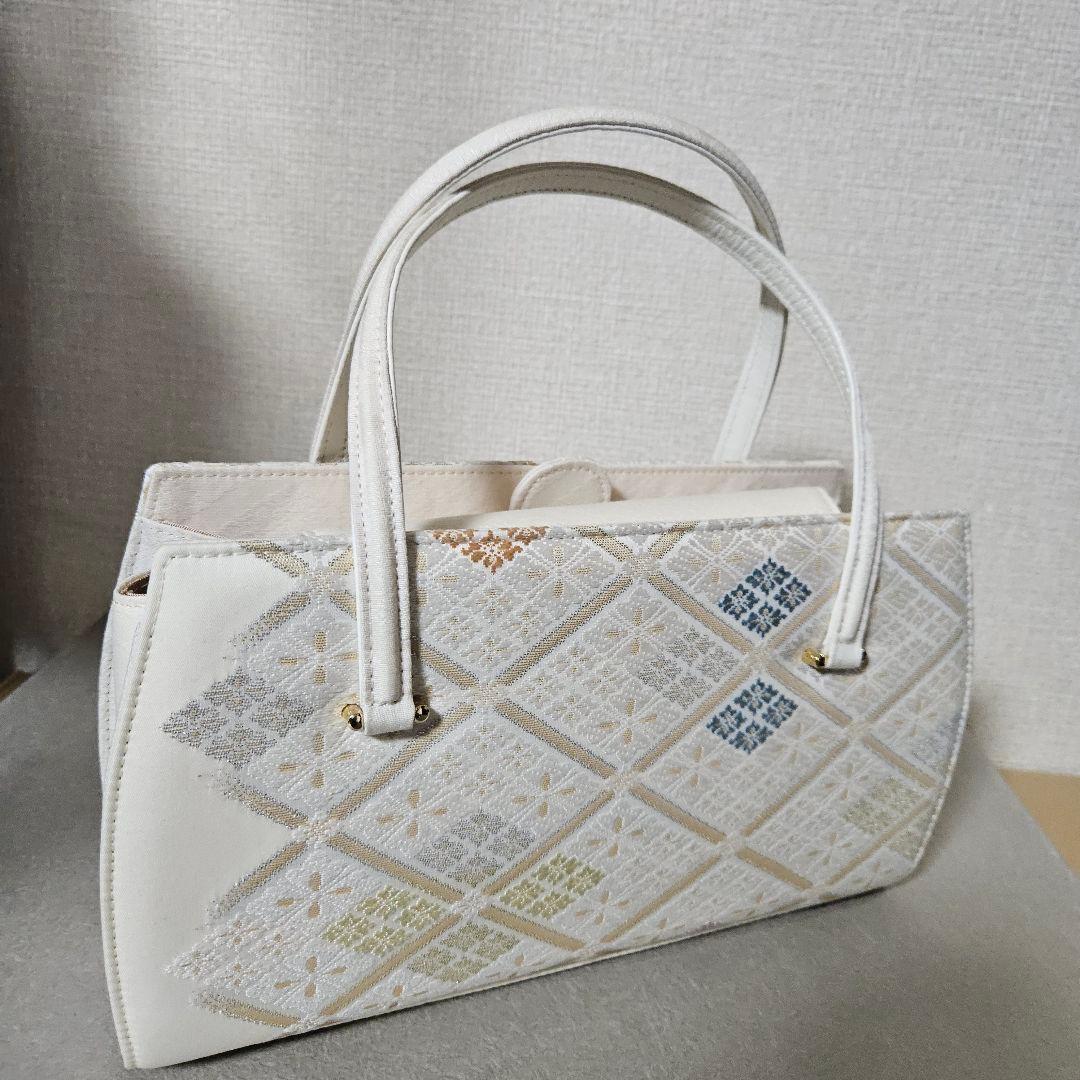 礼装用バック帯地唐織　新品未使用