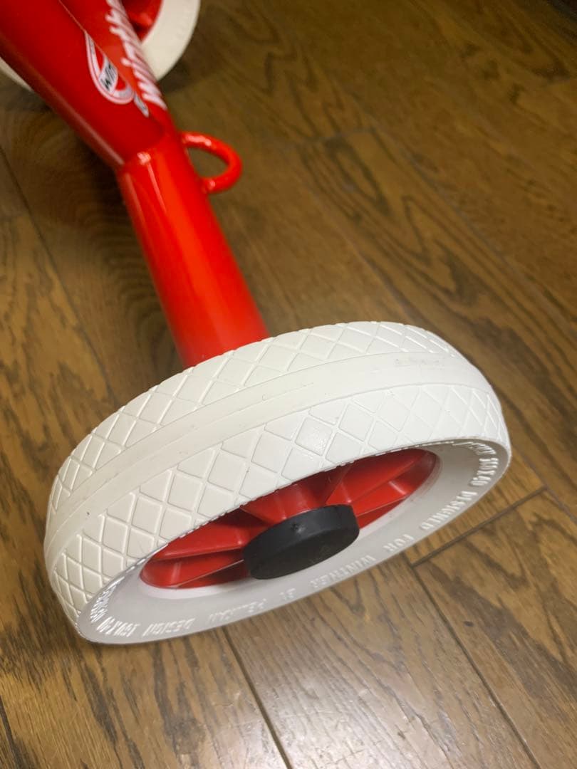 一度のみ利用　高級品　winther 赤白　三輪車