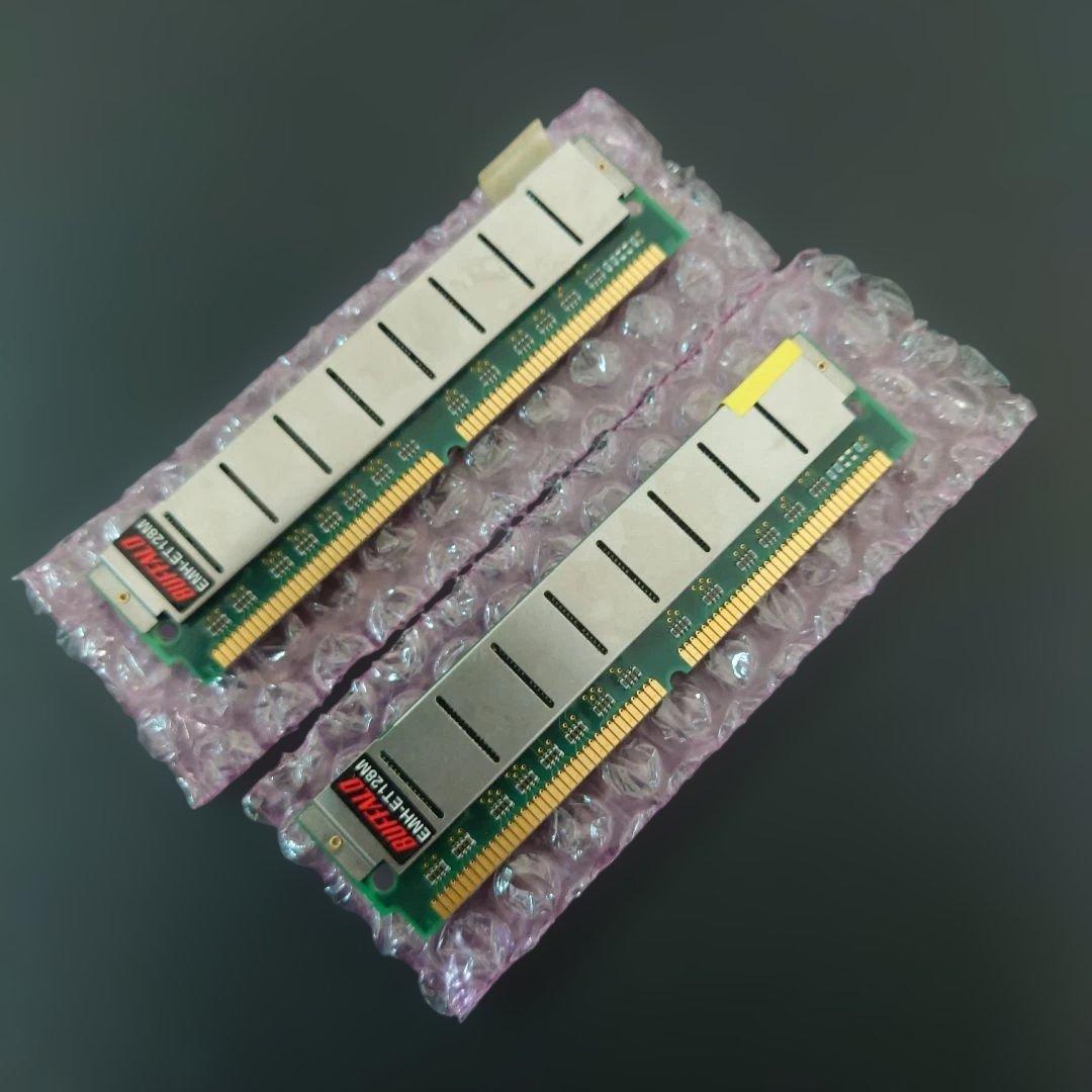 【レア】BUFFALO EMH-ET128MK 内部増設RAMボード 128MB