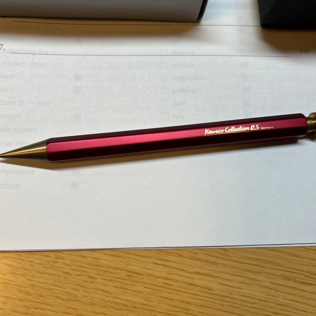 Kaweco Collection 0.5 赤 シャープペンシル本体 値下げ中！