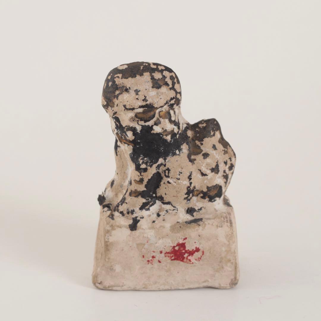 古作 土人形 獅子 古美術 古道具 アンティーク 郷土人形 No.5 オブジェ