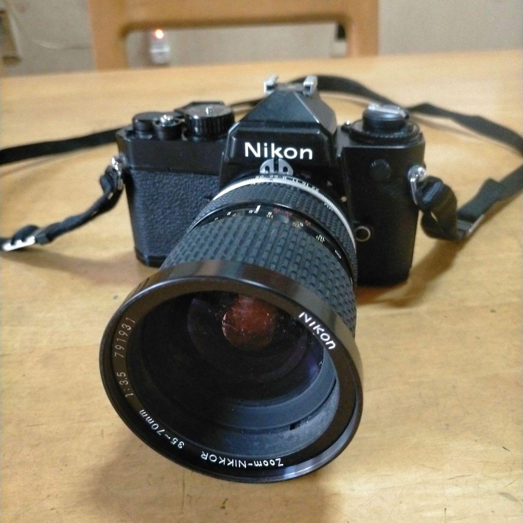 Nikon FE フィルムカメラ NIKKORレンズ30～70mm f/3.5