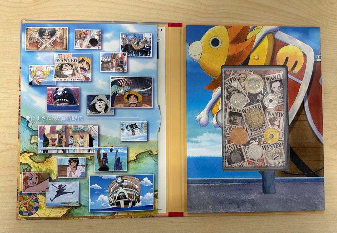 ☆ 【新品未開封】 ワンピース 貨幣セット2022 記念硬貨3個セット‼︎