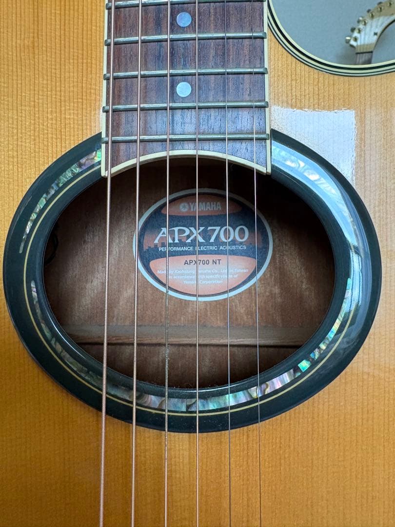 J*n様 Yamaha APX700 NT エレアコ(ハードケース付)