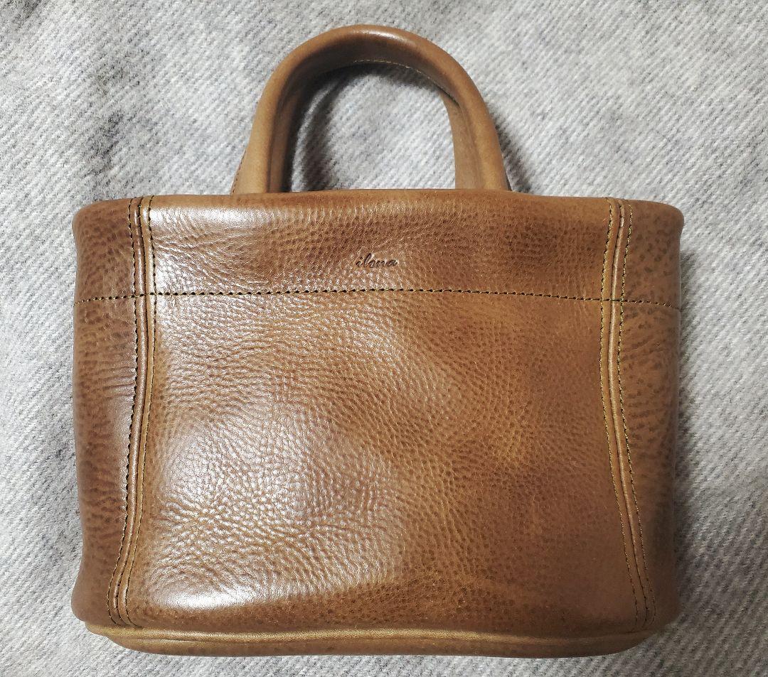 [限定色] ibona ロトハンドバッグ カーキ　S