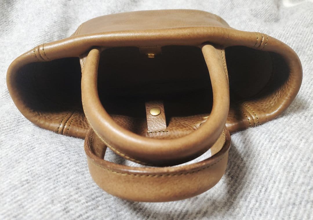 [限定色] ibona ロトハンドバッグ カーキ　S