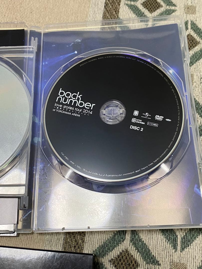 back number DVD初回限定版4枚セット+ユーモア　MV