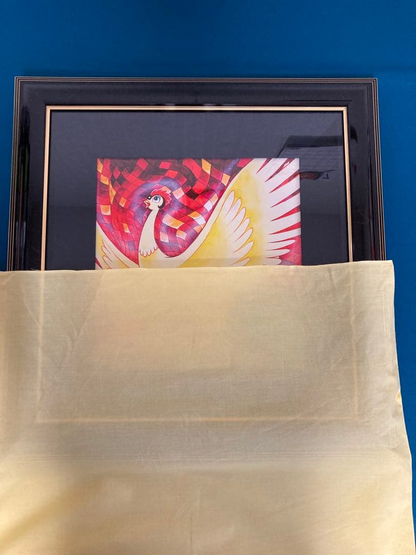 手塚治虫　火の鳥　版画　ピエゾグラフ　キャンパス仕様　サイン入　限定200部