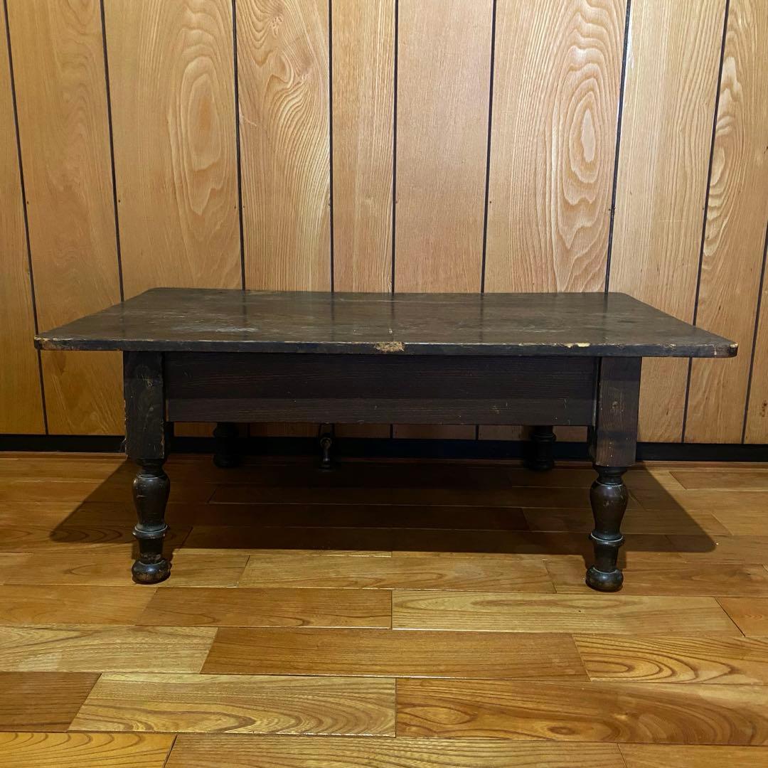 ●アンティーク 文机 テーブル ローデスク 家具天然木 古道具 骨董