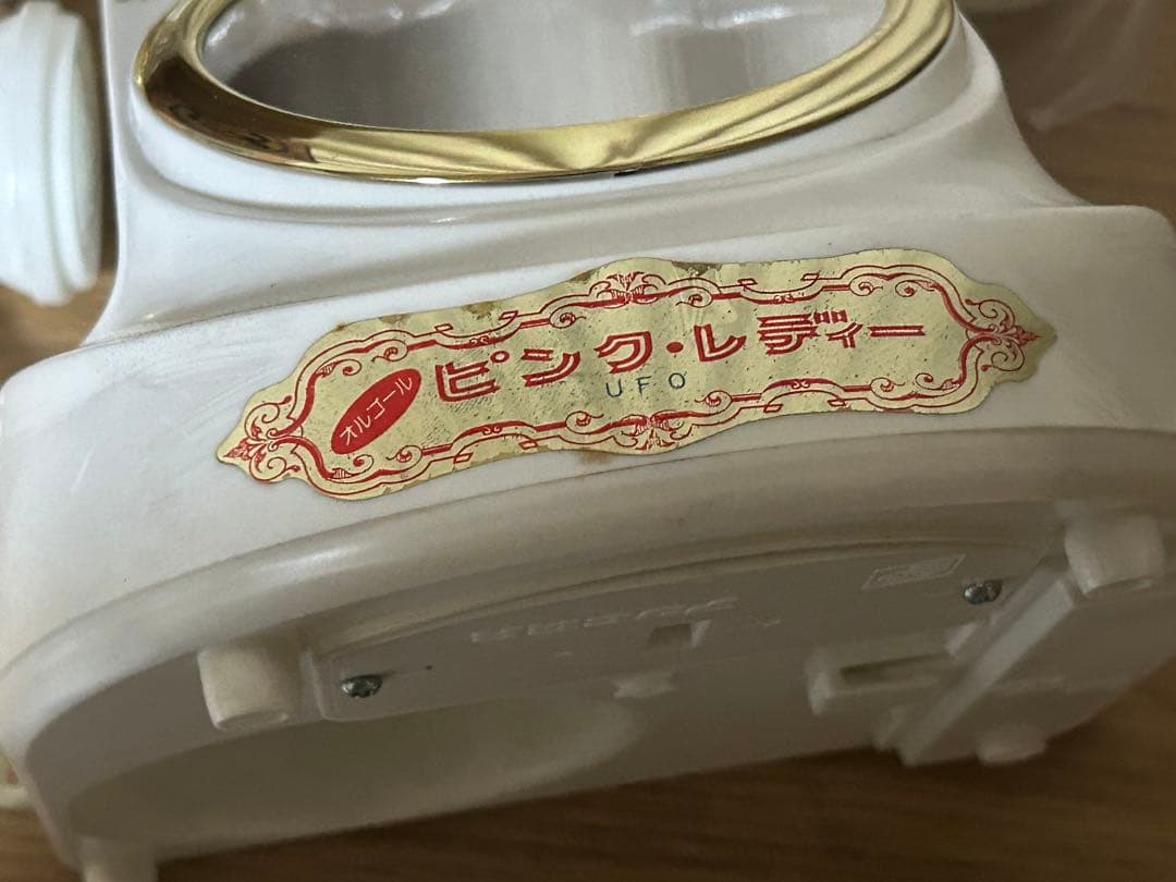 【当時品】アサヒ玩具 オルゴール入り ピンクレディー ミラーでんわ(UFO)