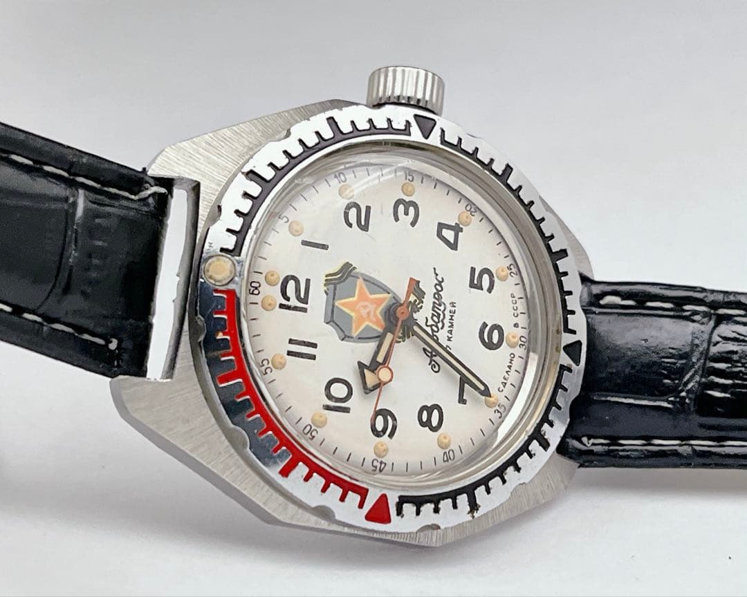 Vostok ボストーク Amphibia 手巻き ダイバー 旧ソ連 腕時計