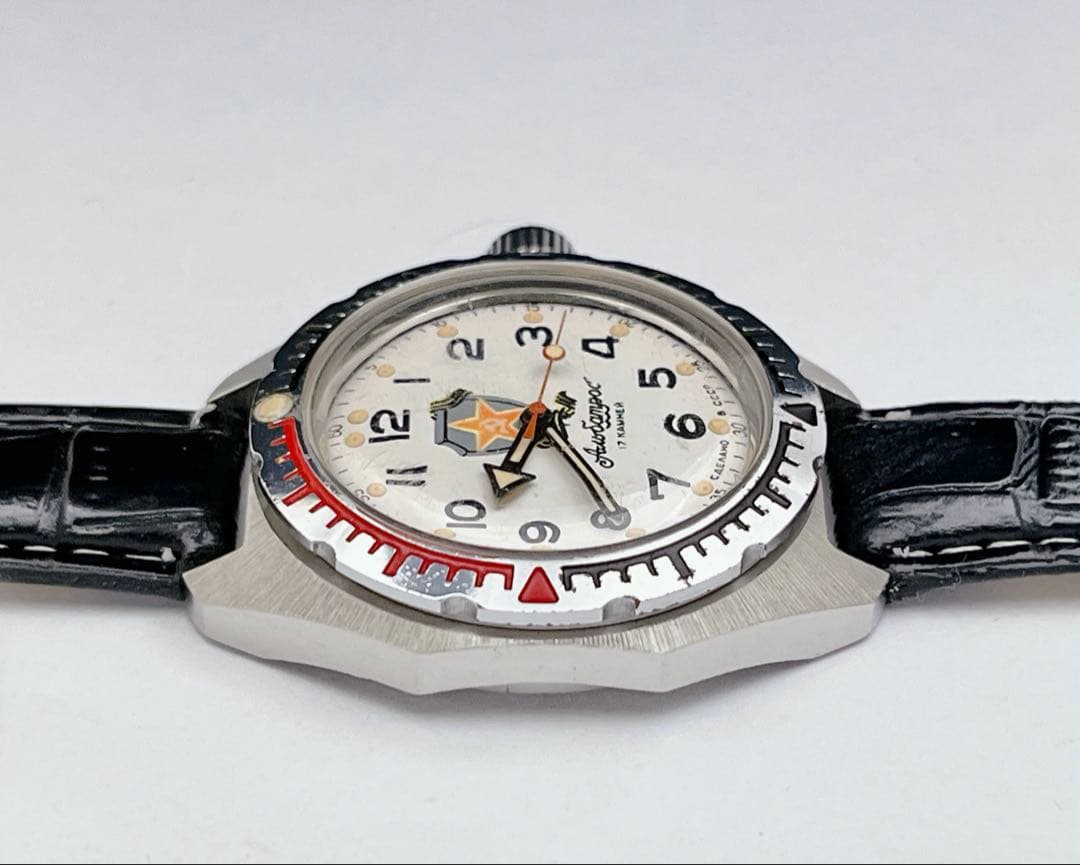 Vostok ボストーク Amphibia 手巻き ダイバー 旧ソ連 腕時計