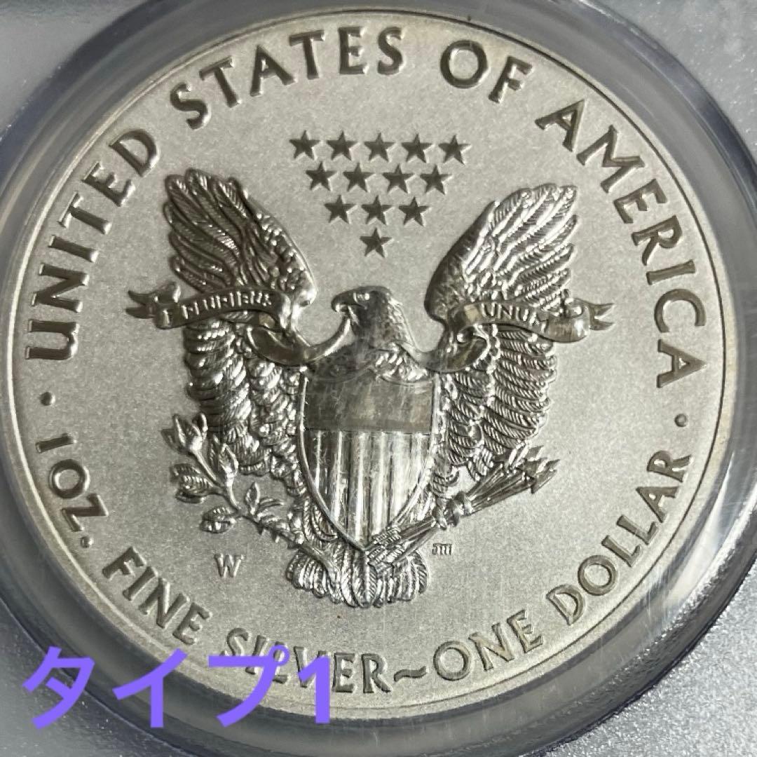 ぽ*ん様 訳あり　ウォーキングリバティイーグルリバース銀貨1オンス 2013年版