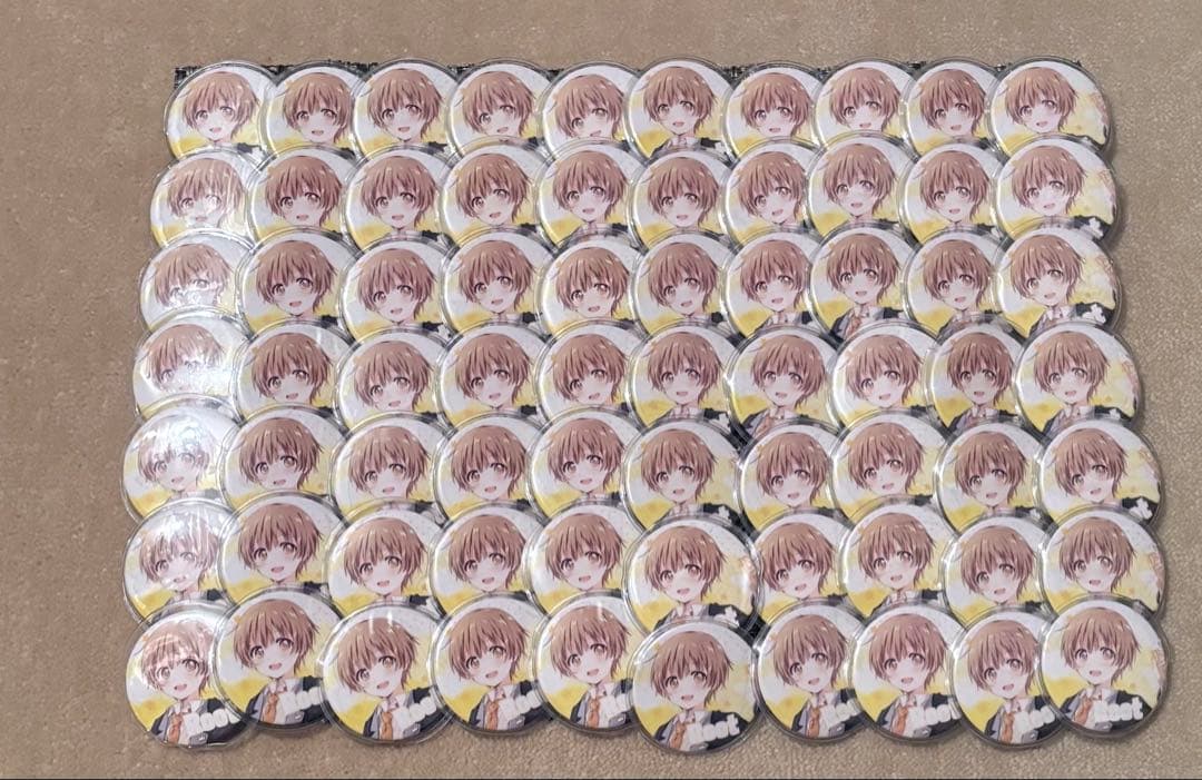 るぅとくん 缶バッジ 70個