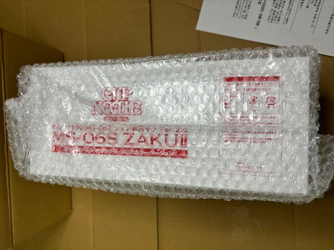 MG 1/100 シャア専用ザク Ver.2.0 (カップヌードル )