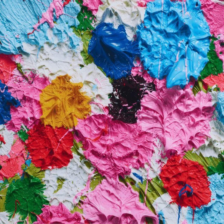 Fruitful/small/ダミアン ハースト/ラミネート アルミパネル