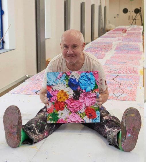 Fruitful/small/ダミアン ハースト/ラミネート アルミパネル