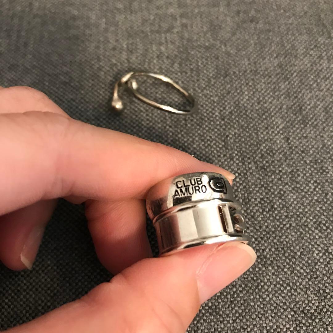 安室奈美恵　激レア　ファンクラブ限定　リングセット