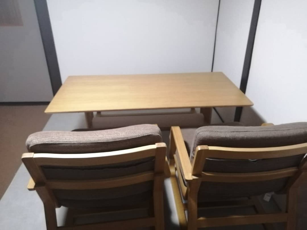 そらまめさん専用　無印良品　リビングでもダイニングでも使えるダイニングセット