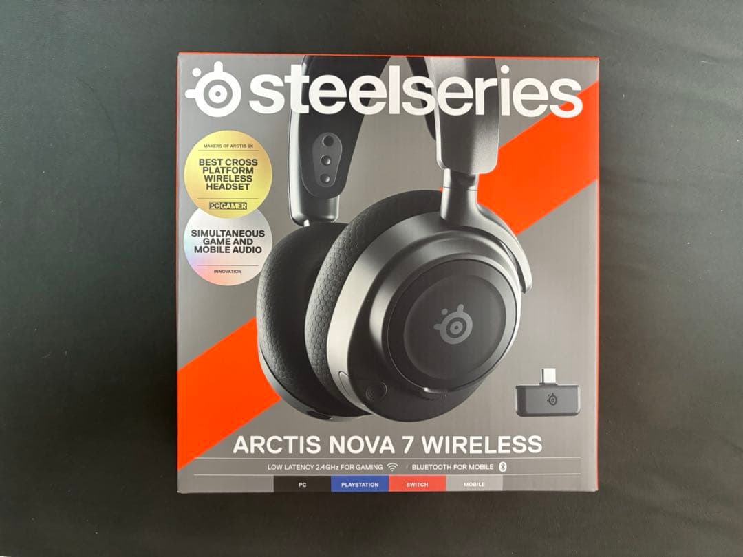 Arctis Nova 7 SteelSeriesゲーミングヘッドセット