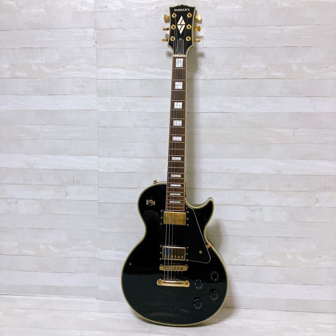 BUSKER'S レスポール カスタム BLC300 エレキギター ブラック