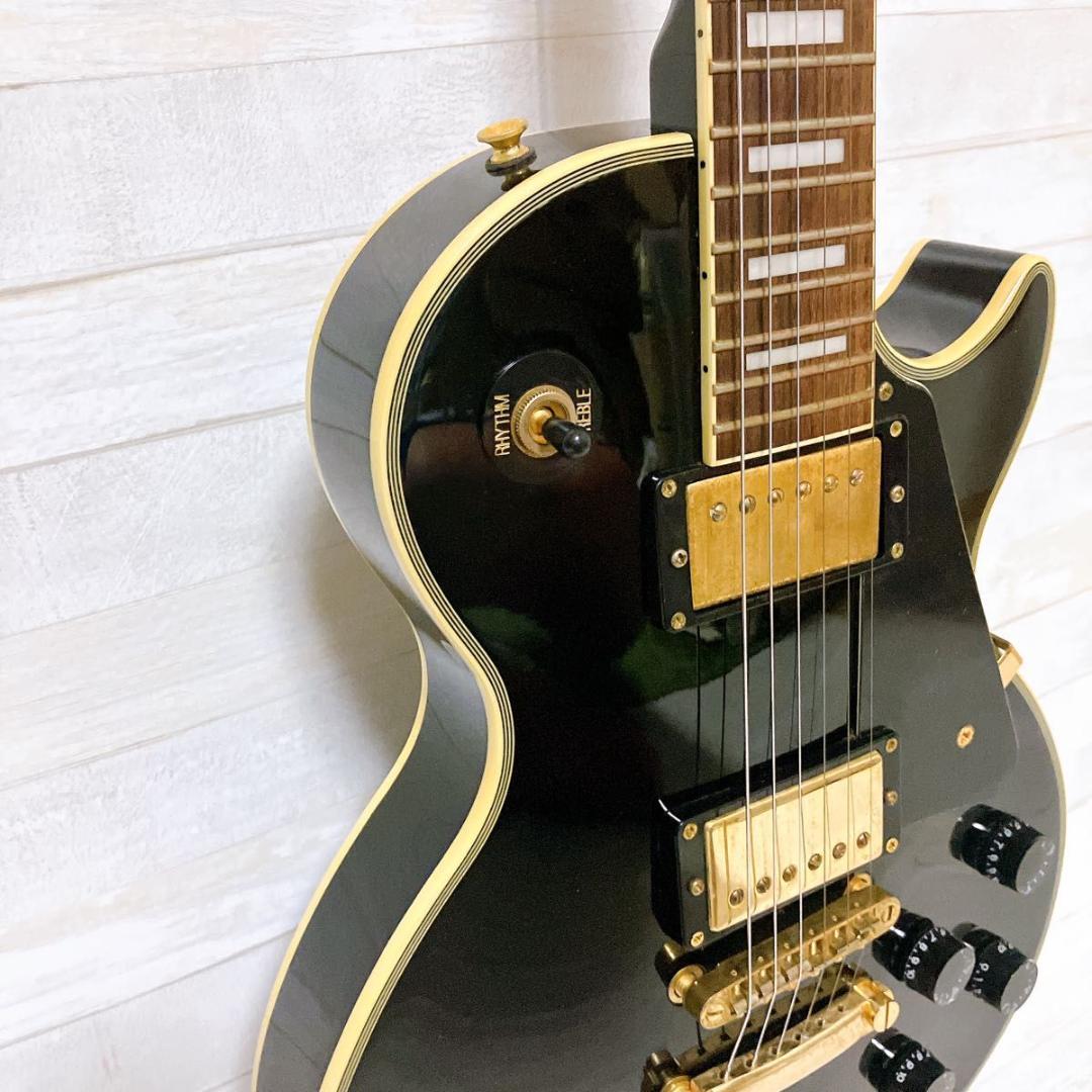 BUSKER'S レスポール カスタム BLC300 エレキギター ブラック