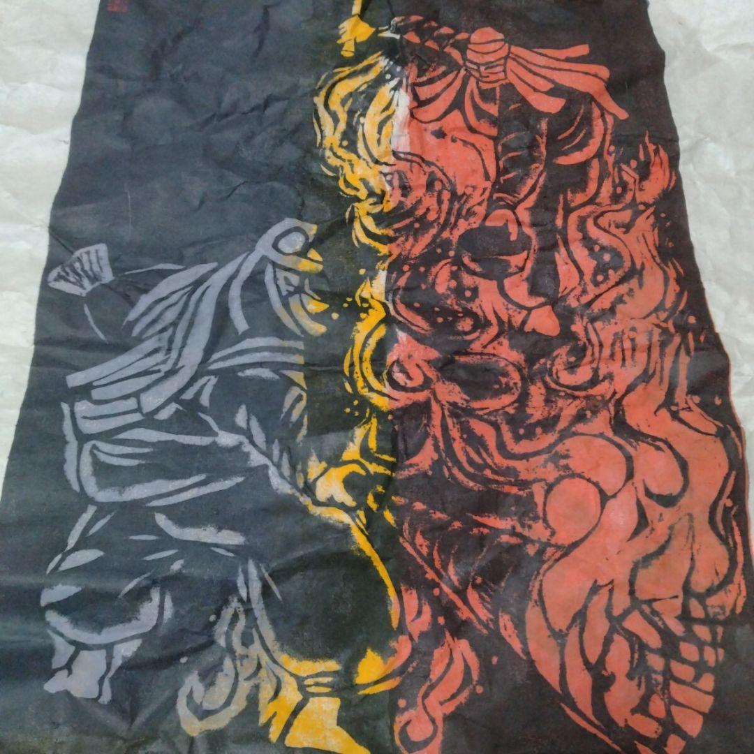 【真作 希少代表作】達陀（木版画）　無弟（長谷川富三郎）マクリ