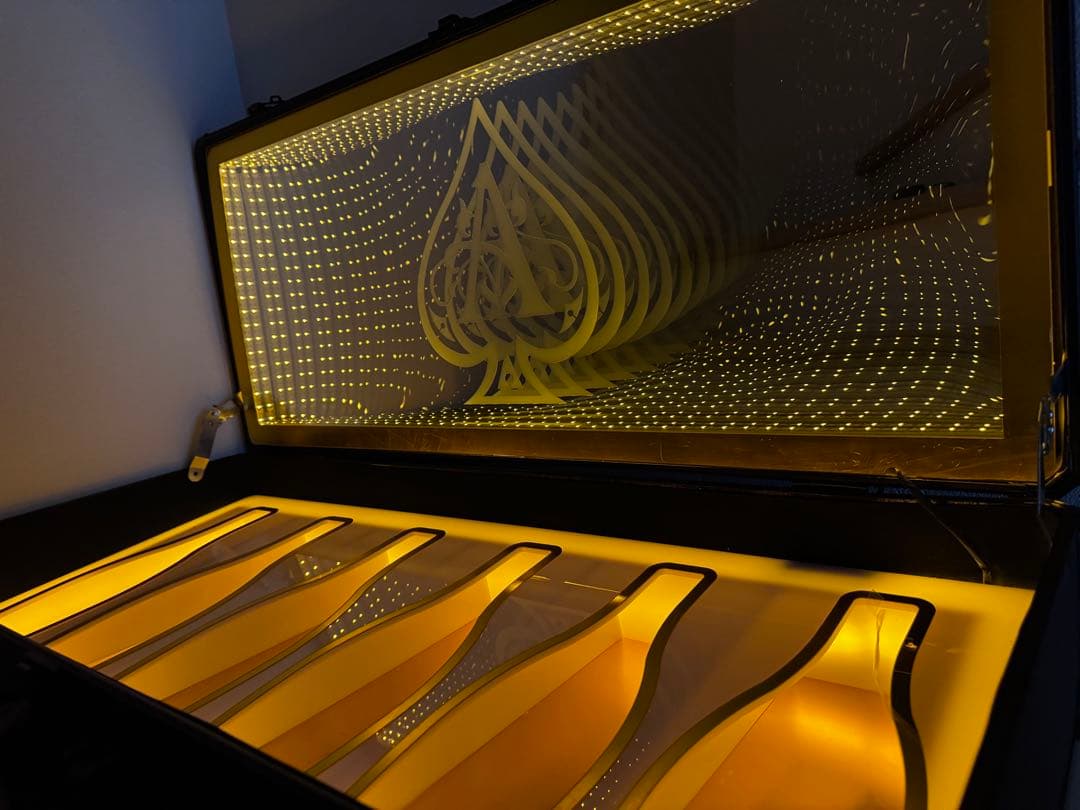 LEDディスプレイ シャンパンケース ライト シャンパン LED