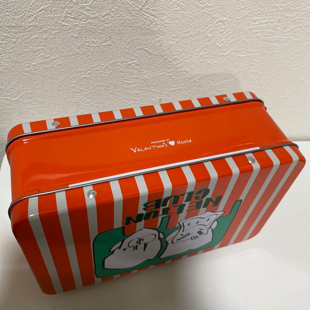 激レア！未使用品　ねるとん紅鯨団　缶　バッグ　とんねるず　バレンタインハウス　7