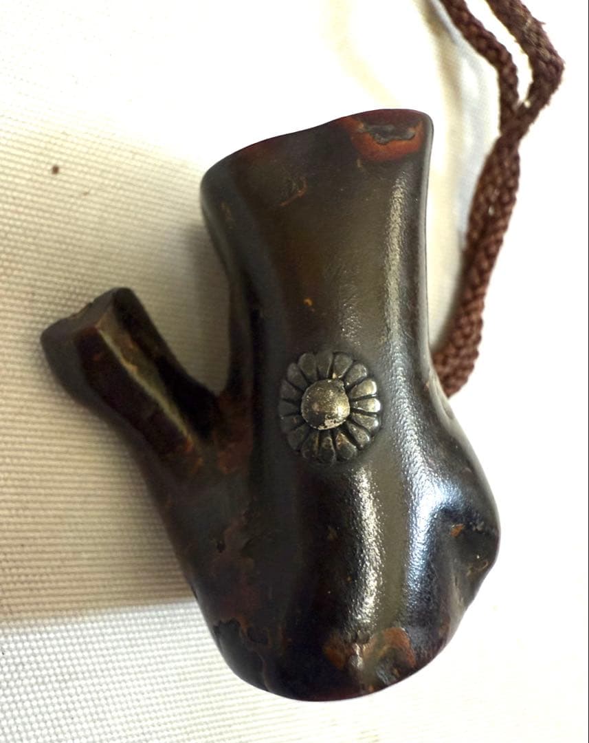 漆器印籠　根付あり