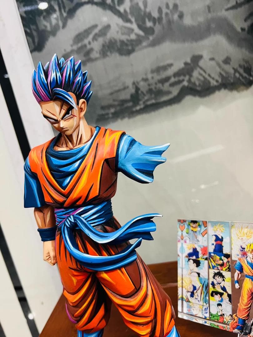 ドラゴンボール 孫悟飯 未来悟飯 リペイント フィギュア