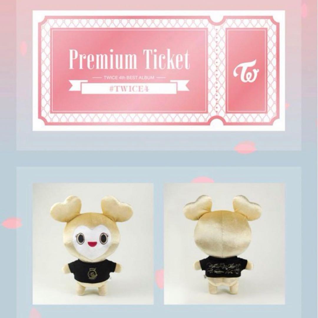 555名限定ゴールドラブリー TWICE チケット付 MISAMO ミサモ