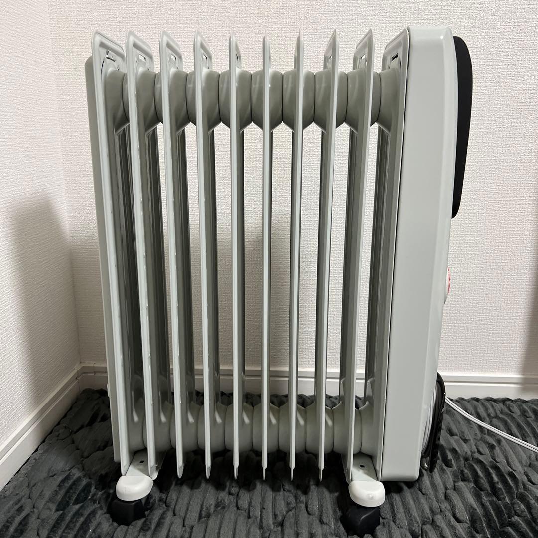 【極美品｜ほぼ未使用】デロンギ オイルヒーター H771015EFSN BK