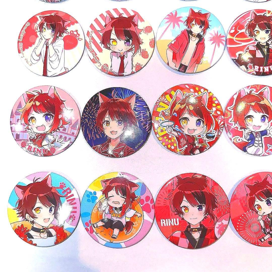 【35種 3年分コレクション】【希少品あり】【全て単体】莉犬缶バッジ