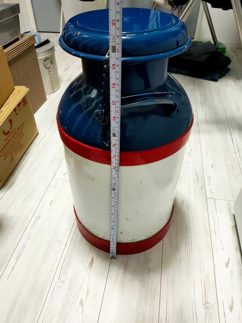 ミルク缶 ヴィンテージ