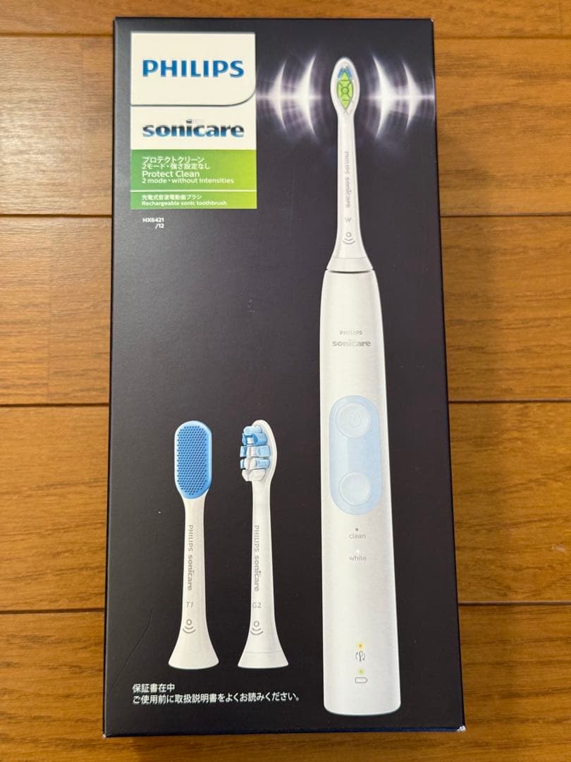 【新品未開封】PHILIPS sonicare 電動歯ブラシ HX6421/12