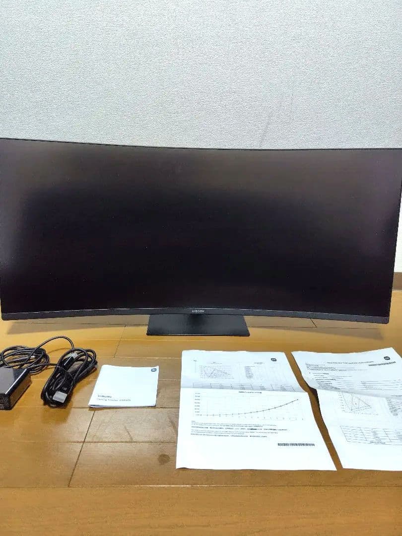 2025年8月購入品　Xiaomi ゲーミングモニター G34WQi 34インチ