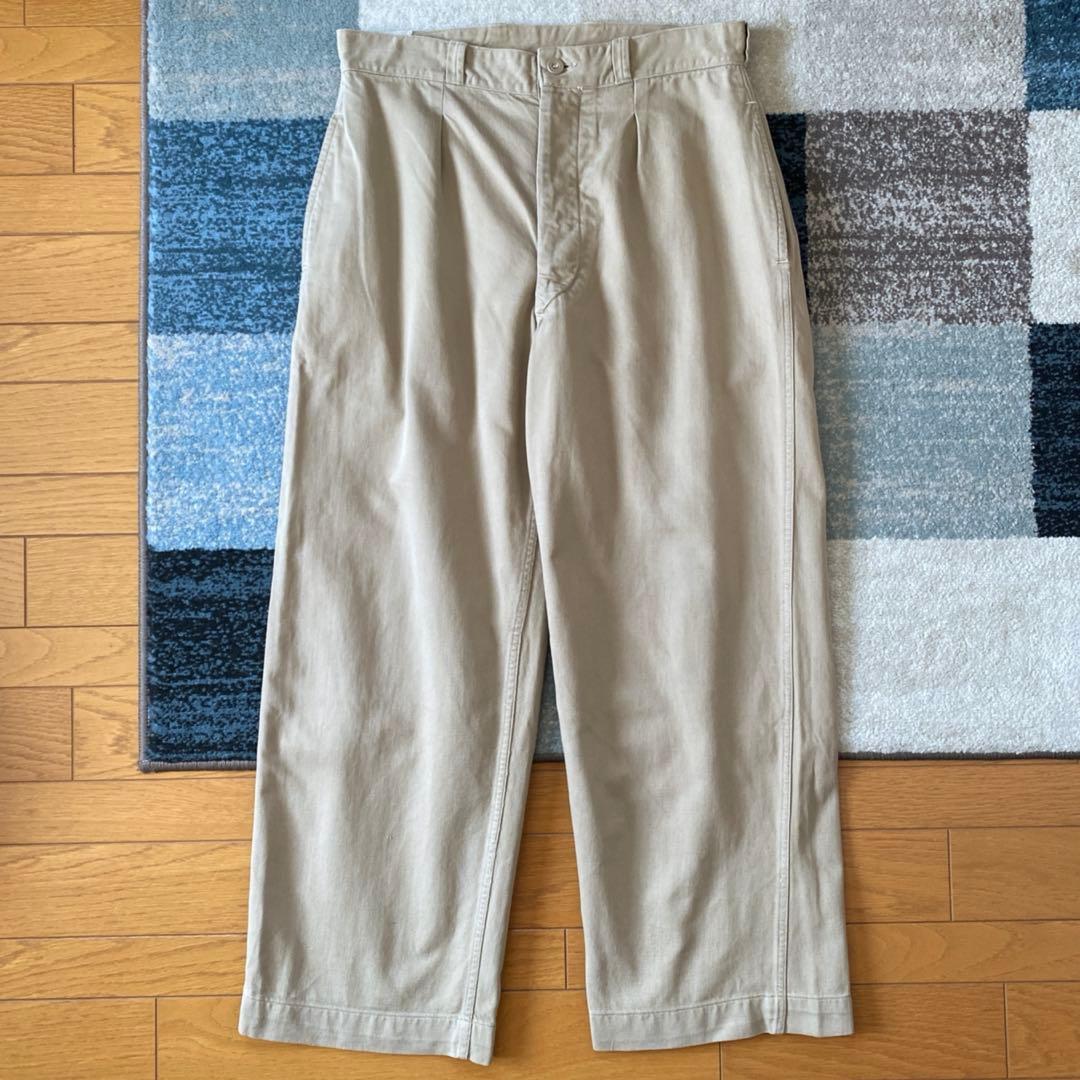 50's 60's ヴィンテージ フランス軍 M-52 チノ トラウザー 後期