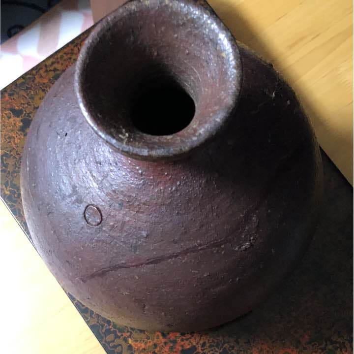 備前船徳利（花生）