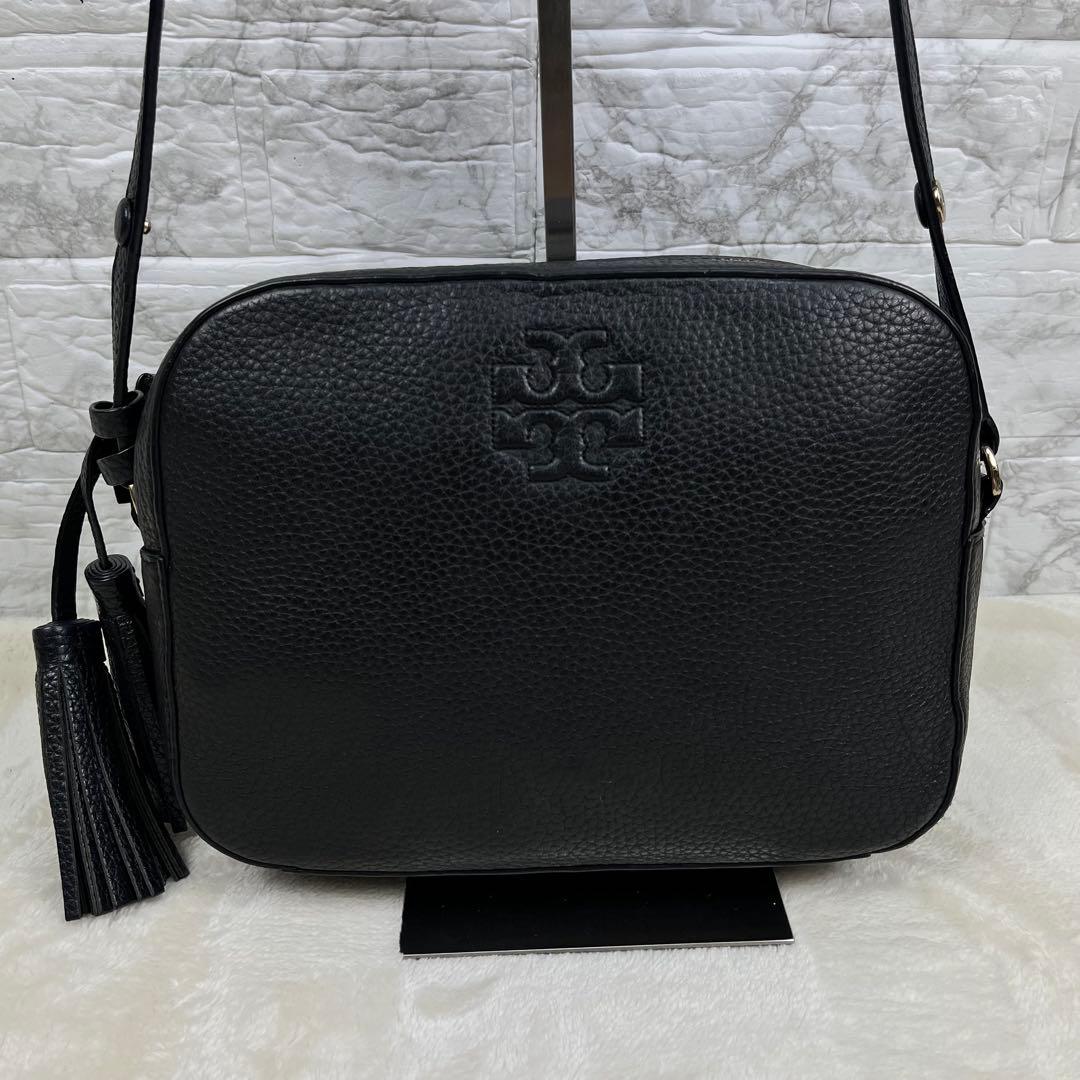 【極美品】 トリーバーチ ショルダーバッグ カメラバッグ 黒 マックグロー
